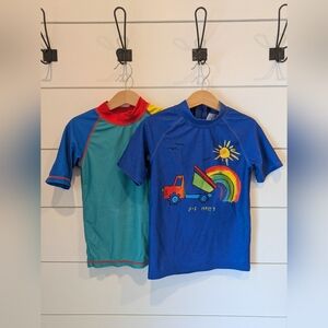 Set of 2 Next Swim Shirts, 5-6, Play Condition